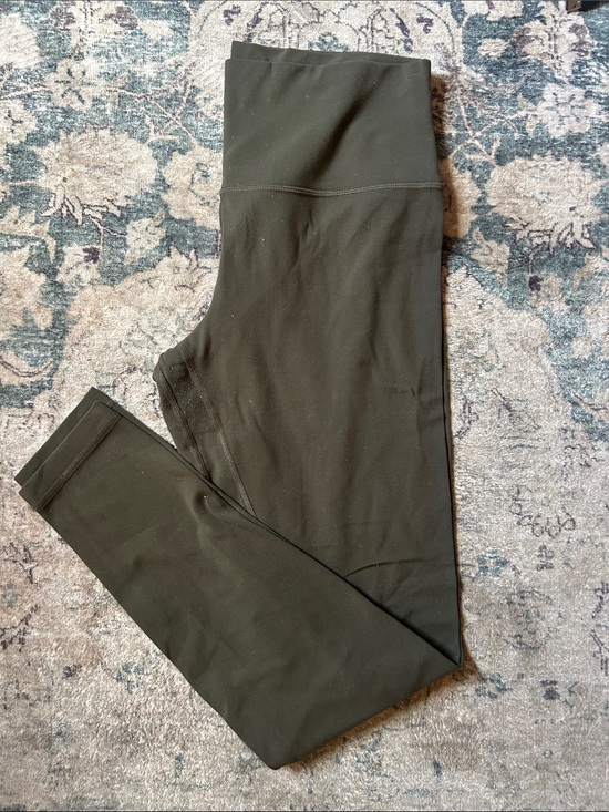 lululemon athletica Pants - lululemon athletica Olive Green High-Rise Leggings